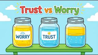 Trust vs Worry 🫙 | A Kids Object Lesson from Philippians 4:6–7 Children's Story with Sherrie Reeve