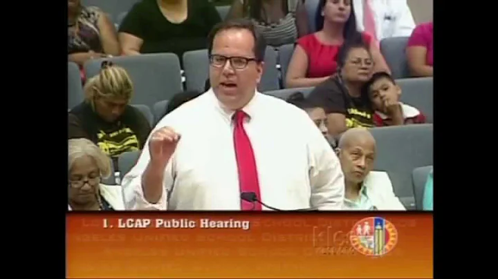 Alex Caputo-Pearl & Arlene Inouye address School B...