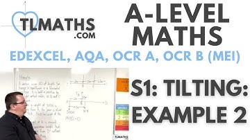 A-Level Maths: S1-21 Tilting: Example 2