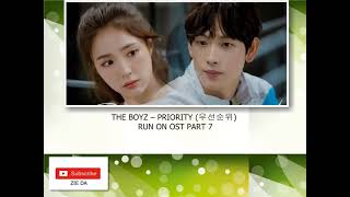 THE BOYZ – PRIORITY (우선순위) RUN ON OST PART 7