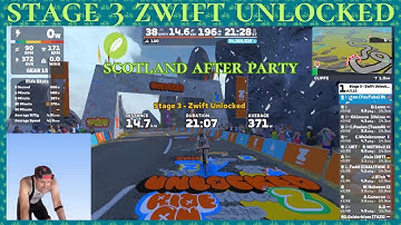 SOLO VERSTUREN op Stage 3 Zwift Unlocked - Schotland After Party
