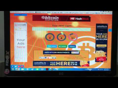 水龍頭系列： #13 五分鐘賺比特幣 BTC4FREE 與faucethub配合