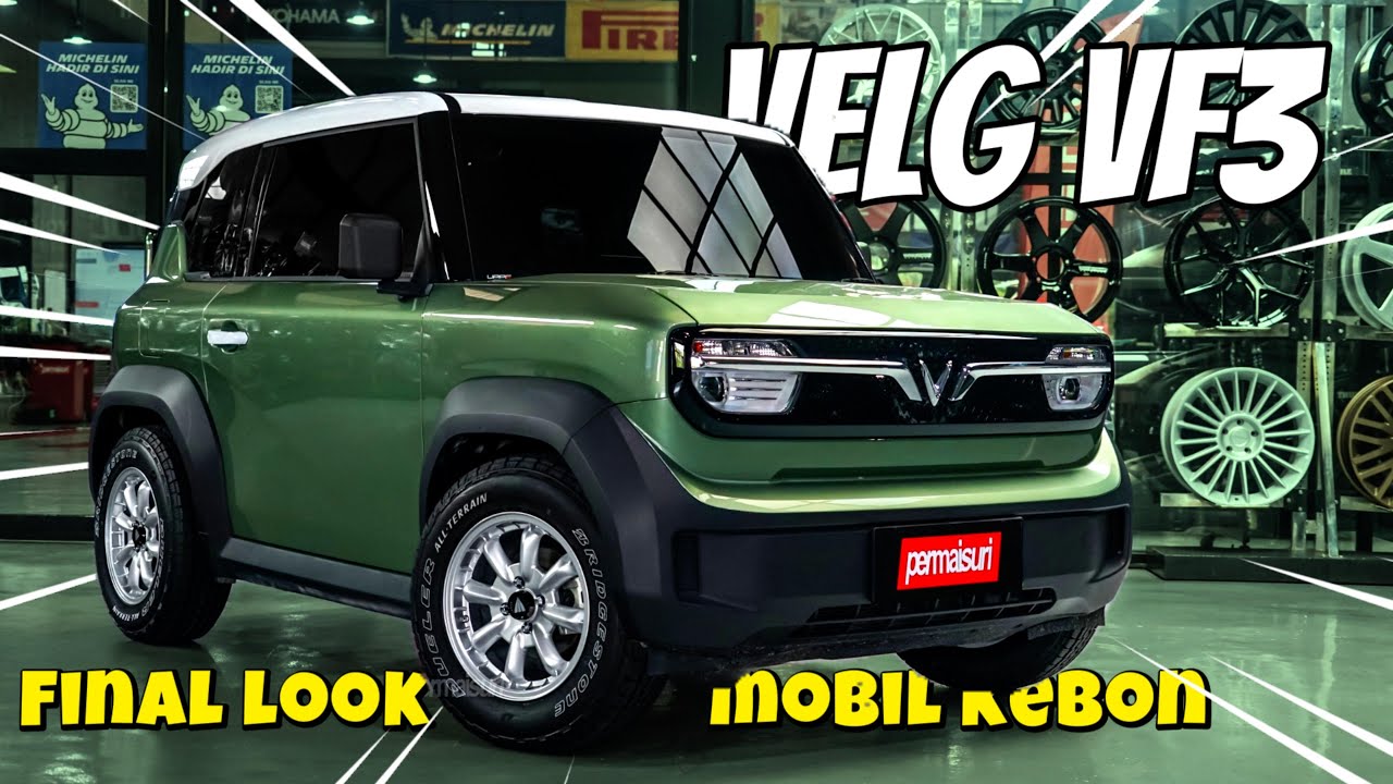 FINAL LOOK VINFAST VF3 | VELG ENKEI COMPE R15