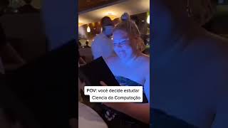 POV: Você decide estudar Ciência da Computação #algoritmos #desenvolvedor #programação screenshot 5