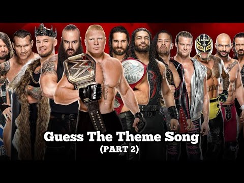 guess the wwe theme song 2020