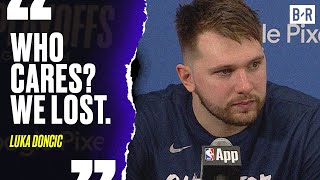 Luka Doncic Talks Poor Shooting Night vs. OKC in Game 1 | 2024 NBA Playoffs