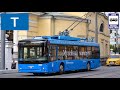 🇷🇺Московский троллейбус. Музейный маршрут «Т» | Moscow trolleybus.  Museum route "T".