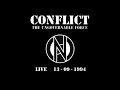 CONFLICT - ''The Ungovernable Force'' Live