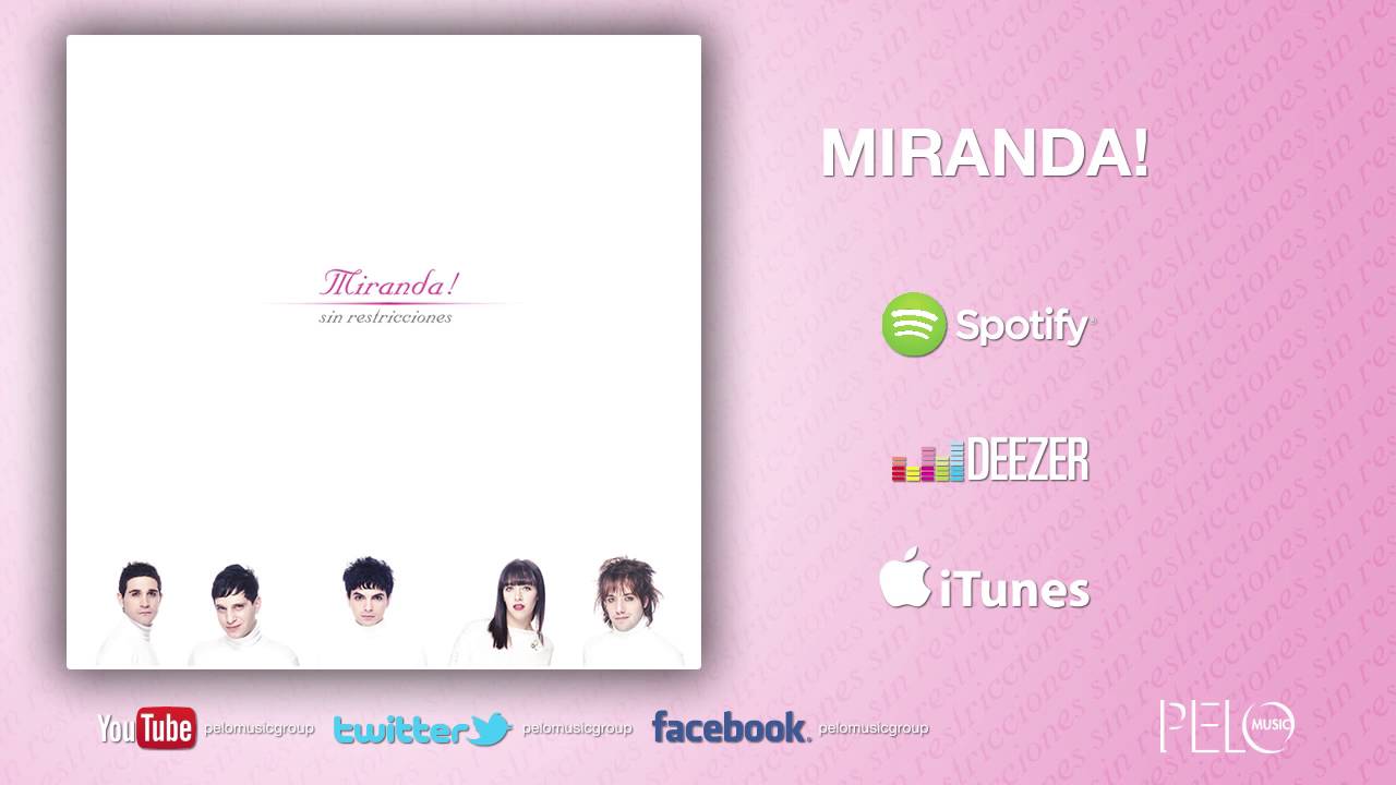 Watch Quiero - Miranda! on YouTube Watch Quiero - Miranda! on YouTube