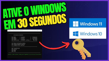 Ativação Secreta do Windows sem programas em 30 segundos!