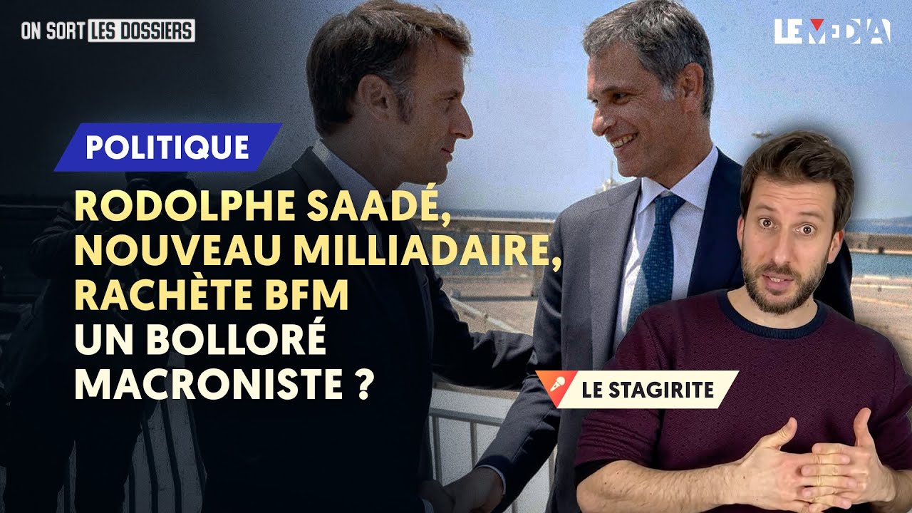 ⁣RODOLPHE SAADÉ ET SON EMPIRE MÉDIATIQUE : UN ”BOLLORÉ MACRONISTE” ?