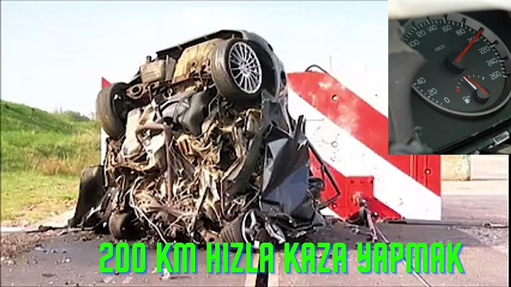 Traffic Accident at 200 km/h //Verkehrsunfall mit 200 km/h