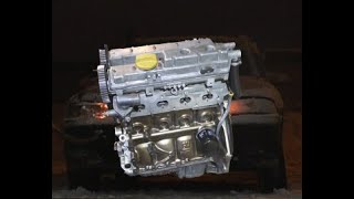 Full rebuild engine OPEL Vectra B// Timelapse