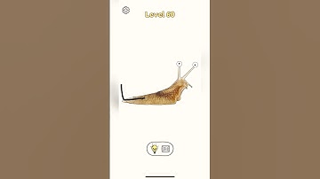 Draw One Part DOP Level 60 #shorts #dop #drawonepart #doplevels #snail #snails#kidsvideo #kidstv