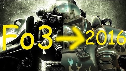 Trying to Bring Fallout 3 into 2016 (Fallout 3 Visual Overhaul) My Personal Mod List