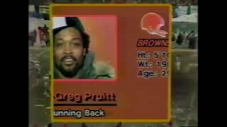 1980 Week 18 Div Oakland at Cleveland 2nd Half