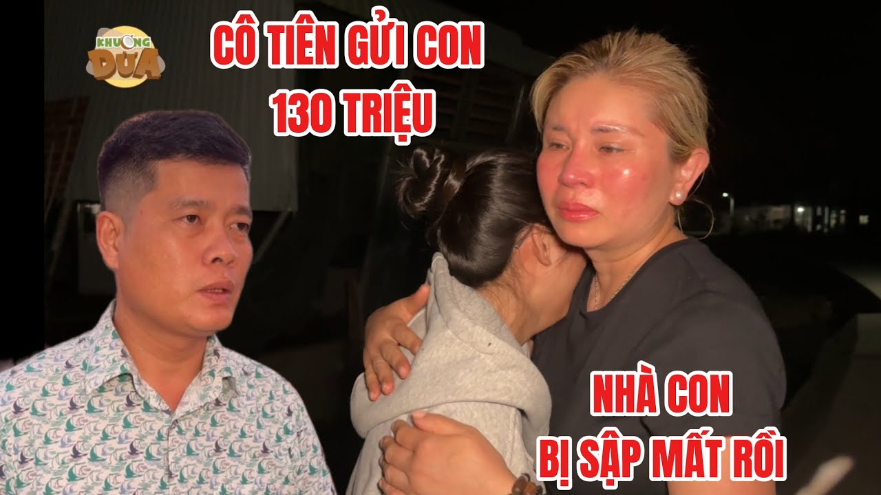 Nhà nữ sinh viên bị sập do bão lụt được đoàn Khương Dừa hỗ trợ 130 triệu xây cất lại 