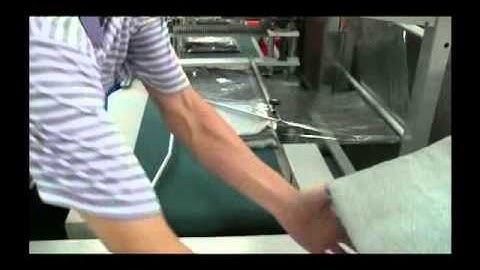 hotel towel  packaging machine,towel auto packing machine,l bar wrapping machine