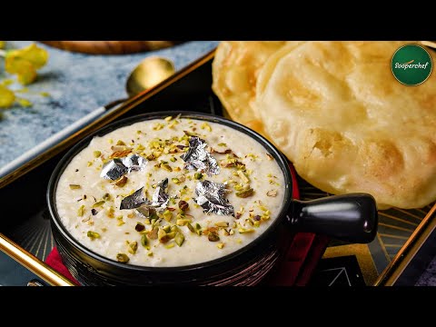 Firni with Puri Recipe by SooperChef | Delicious Phirni Recipe (Eid Special Dessert)