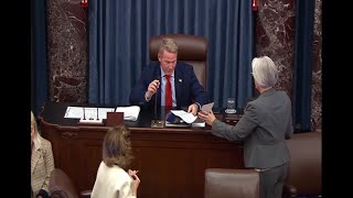 Senate confirms 48 Trump nominees at once after Republicans trigger 'nuclear option' to fast-track