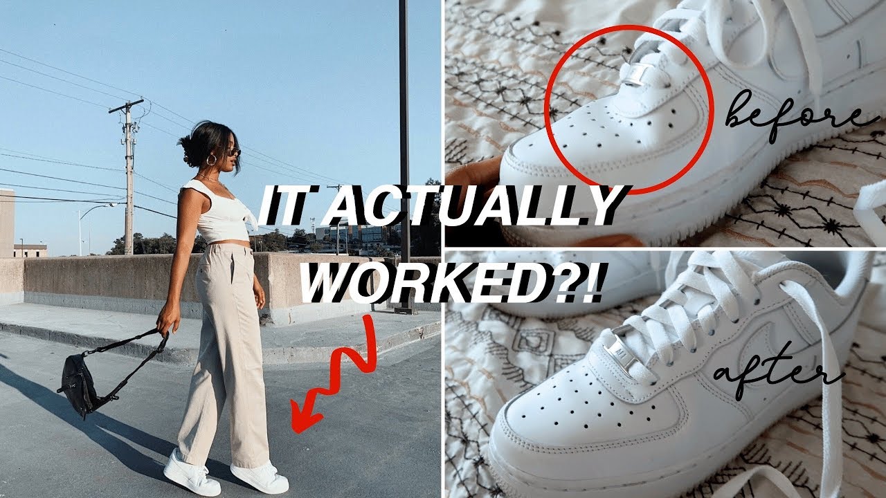 how to get rid of air force 1 creases