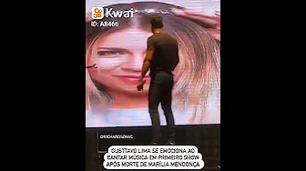 Gustavo Lima chora ao cantar Marília Mendonça.