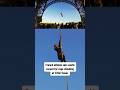 French athlete sets world record for rope climbing at Eiffel Tower #shorts