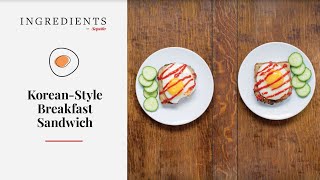 Korean-Style Breakfast Sandwich Armstrong