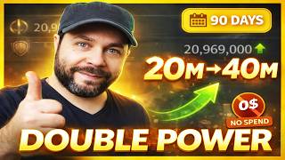 I’ll Double My Power in 90 Days (F2P) — Here’s the Plan | Age of Empires Mobile