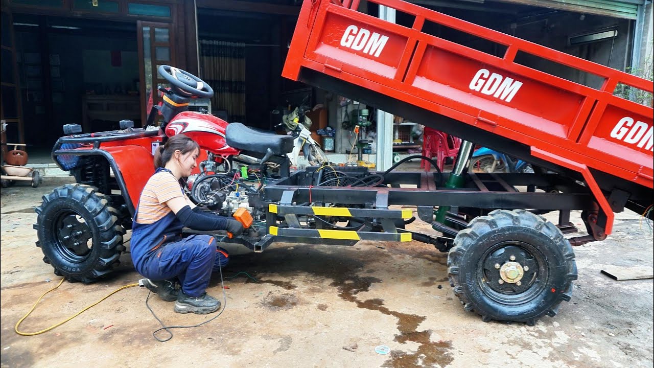 Repair and upgrade GDM vehicles, replace external clutch motor with automatic clutch motor