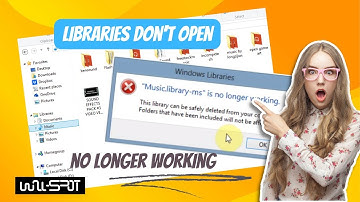 Documents Library Does Not Open | Restore Libraries