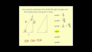 30 60 90 And 45 45 90 Triangles Youtube 30 60 90 And 45 45 90 Triangles Youtube