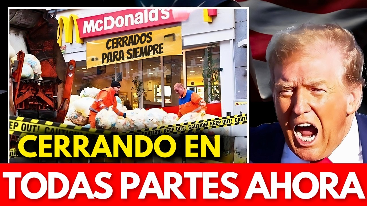 12 Cadenas de Comida Rápida que Cierran sus Restaurantes en Cifras Récord