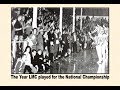 Lon Morris College -1962 National Runnersup