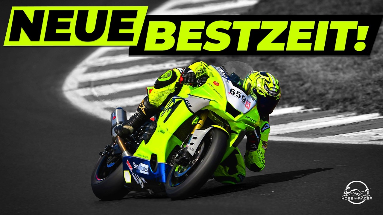 Ich LIEBE die Yamaha R1! - VLOG von der Rennstrecke | Autodrom Most