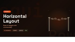Rust egui Horizontal Layout — Build an Action Toolbar (Ep 6)
