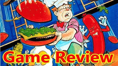 Burgertime NES Review - The No Swear Gamer Ep 479