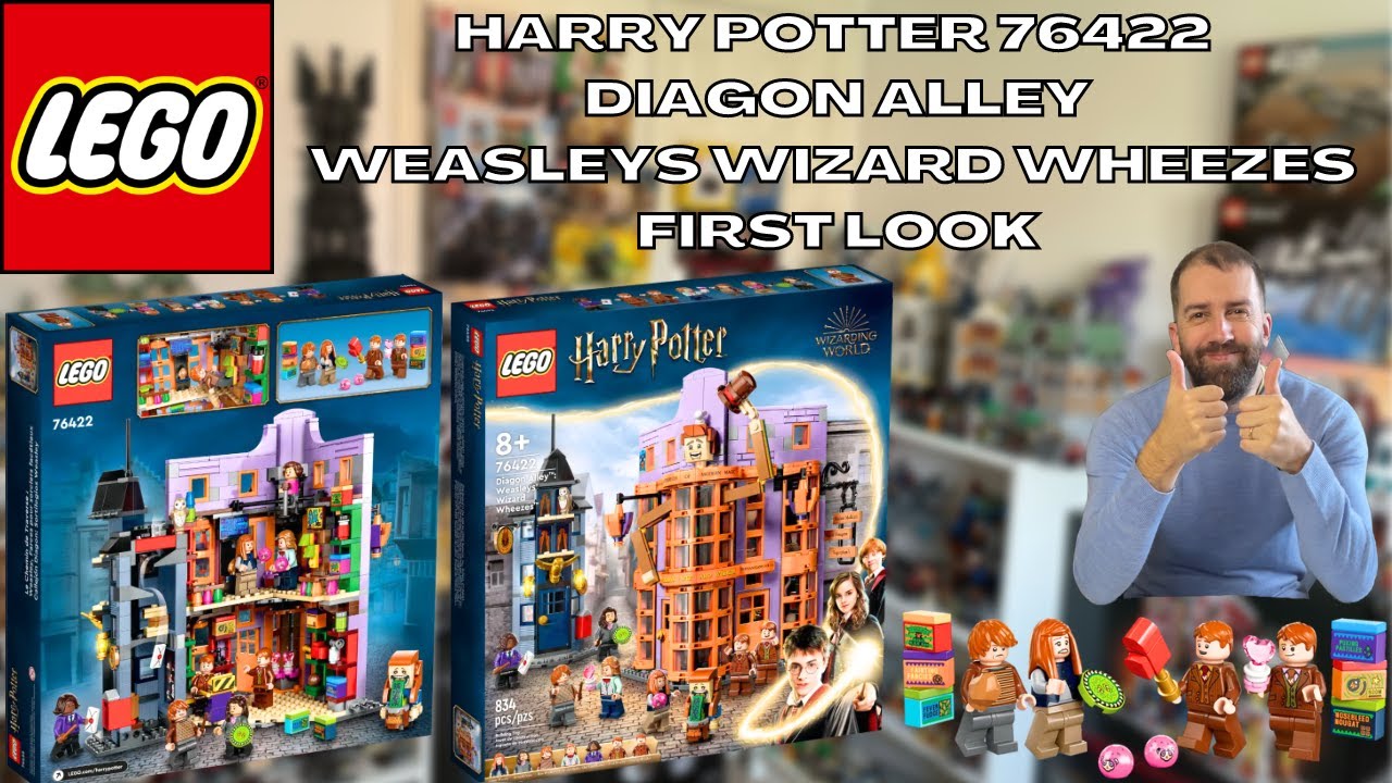 LEGO Harry Potter Diagon Alley: Weasleys’ Wizard Wheezes 76422