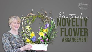 How to Create a Stunning Garden-Inspired Flower Arrangement with Tulips & Daffodils 💐 Easy DIY Guide