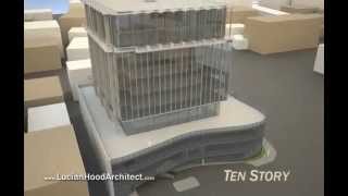 Architecture 1-10 story structure animation