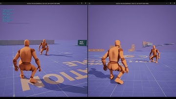 GASP Game Animation Sample Project Unreal Engine 5.4 - Crouch REPLICATES