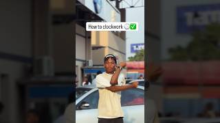 And that’s how to do the clockwork in 4 steps 🕒🕺✅ #subscribe #short #tutorial #clockwork