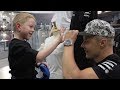 Valtteri Bottas Surprises Young F1 fan at Mercedes-Benz World!