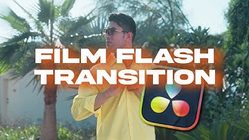 Easy FILM FLASH transition in Davinci Resolve 20 #videographer #creativecontentcreator #editingtips