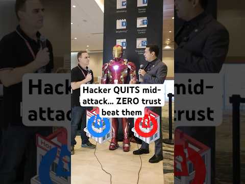 Hacker QUITS Mid Attack ZERO Trust Beat Them 