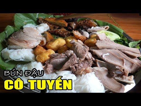 Bún Đậu Mỹ Đình - Bún đậu mắm tôm hàng khay | mê mẩn với hương vị bún thương hiệu 25 năm phố cổ