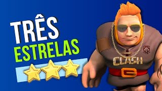 Veja como consegui Três Estrelas na batalha do Clash of Clans