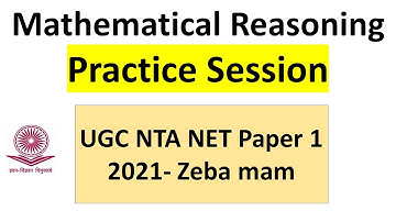 Mathematical Reasoning | Practice Session with Short Tricks |  UGC NET paper 1 preparation 2021