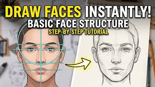 How to Draw a Face Step by Step | Easy Face Sketching Tutorial for Beginners How to Draw a Face Step by Step | Easy Face Sketching Tutorial for Beginners