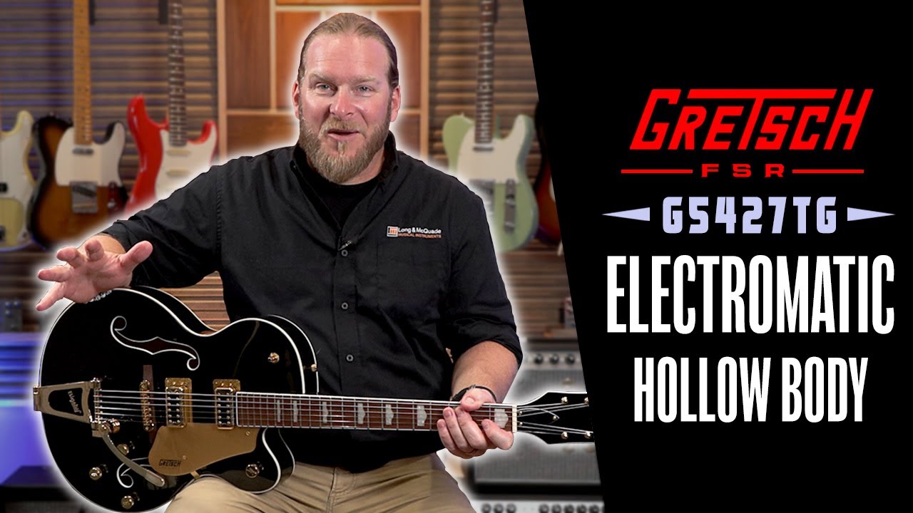 Gretsch FSR G5427TG Electromatic Hollow Body [Product Demo] - YouTube